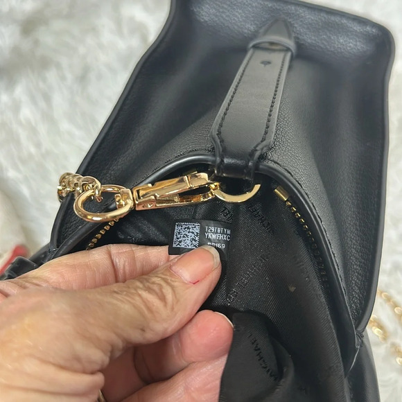 Michael Kors Avril Small Pebbled Leather Satchel - Picture 8 of 14